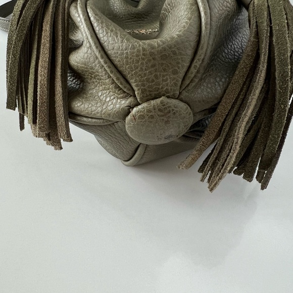 Guess 1981 Drawstring Bucket Bag in Olive Green - Picture 4 of 12